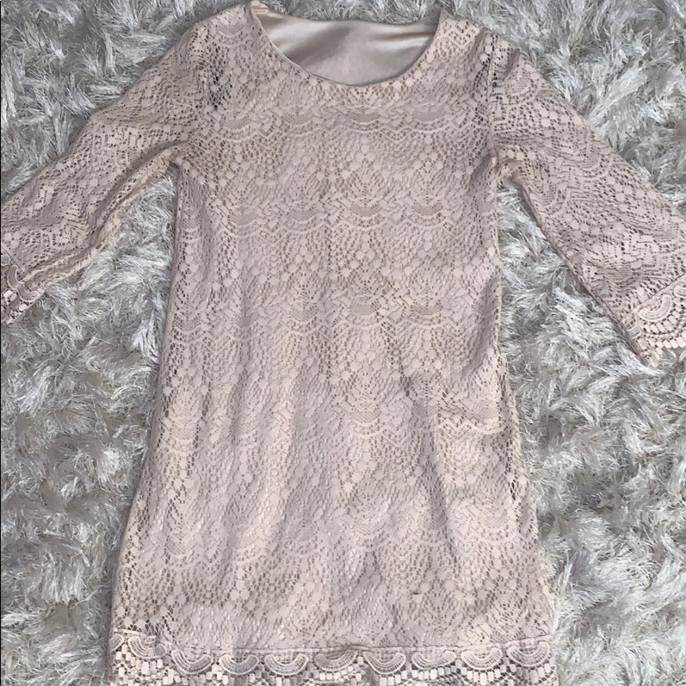Lace H&M mid sleeve dress